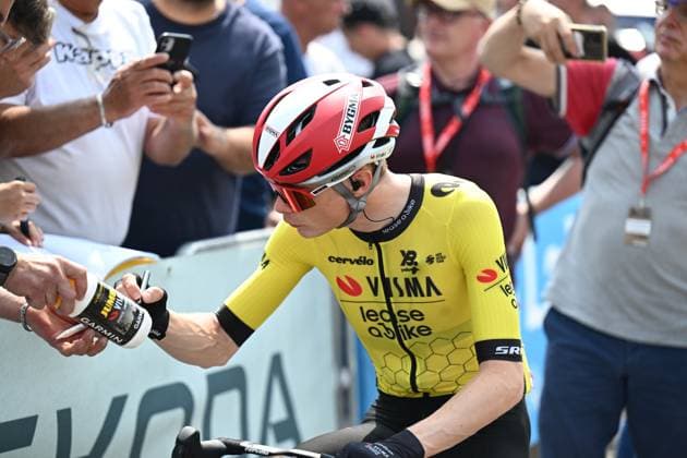 10-06-2025 Criterium Du Dauphine Libere; Tappa 03 Brioude - Charantonnay; 2025, Visma - Lease A Bike; Vingegaard, Jonas; Brioude; 