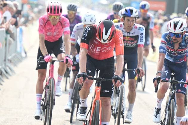 10-06-2025 Criterium Du Dauphine Libere; Tappa 03 Brioude - Charantonnay; 2025, Ineos Grenadiers; Charantonnay; 