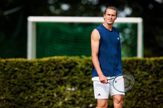 BOSS OPEN ATP250 10 06 2025 Alexander Zverev GER trains, in training BOSS OPEN ATP250 Stuttgart, Tennisclub Weissenhof on 10 06 2025 Copyright: xBEAUTIFULxSPORTS Wunderlx