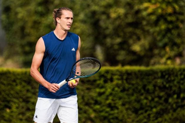 BOSS OPEN ATP250 10 06 2025 Alexander Zverev GER trains, in training BOSS OPEN ATP250 Stuttgart, Tennisclub Weissenhof on 10 06 2025 Copyright: xBEAUTIFULxSPORTS Wunderlx
