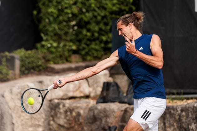 BOSS OPEN ATP250 10 06 2025 Alexander Zverev GER trains, in training BOSS OPEN ATP250 Stuttgart, Tennisclub Weissenhof on 10 06 2025 Copyright: xBEAUTIFULxSPORTS Wunderlx