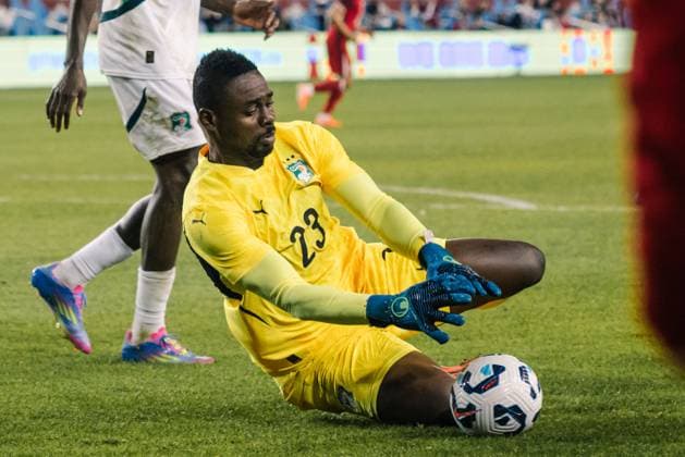 Toronto, Ontario, Canada, Jun 10th 2025 Ali Badra (23 Ivory Coast) in action during the Canadian Shield International Friendly, Länderspiel, Nationalmannschaft game between Canada and Ivory Coast at BMO Field in Toronto, Canada (EDITORIAL USAGE ONLY). (Curtis Wong SPP) Copyright: xCurtisxWongx xSPPx spp-en-CuWoSp-2025-06-10 Canada v Ivory Coast-56