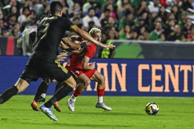 Turkiye v Mexico - Friendlies NORTH CAROLINA, UNITED STATES - JUNE 10: Baris Alper Yilmaz (9) of Turkiye in action during the friendly match between Turkiye and Mexico at Kenan Memorial Stadium at Chapel Hill, North Carolina, United States on June 10, 2025. Celal Gunes Anadolu North Carolina United States. Editorial use only. Please get in touch for any other usage.  Copyright: x2025xAnadoluxCelalxGunesx