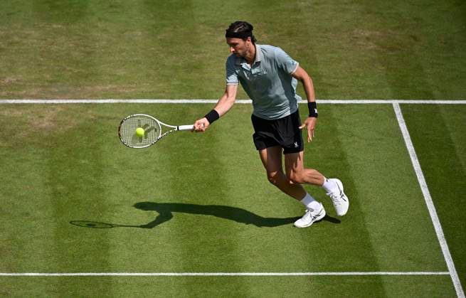 Arthur Rinderknech FRA Action Tennis Men BOSS Open ATP 250 Stuttgart 2025 Weissenhof BOSS Open ATP 250 Stuttgart 2025