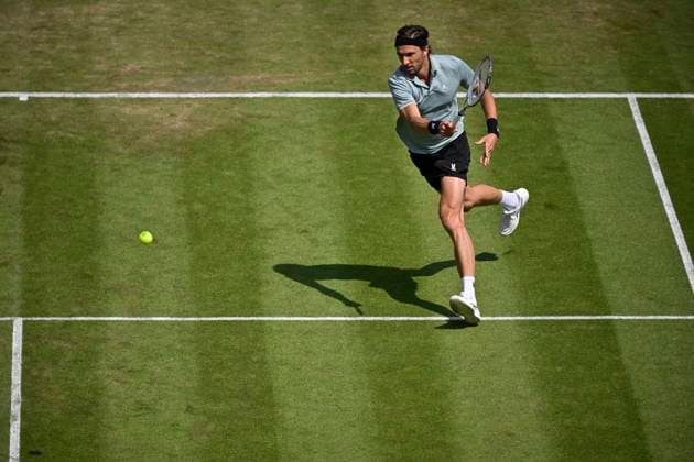 Arthur Rinderknech FRA Action Tennis Men BOSS Open ATP 250 Stuttgart 2025 Weissenhof BOSS Open ATP 250 Stuttgart 2025