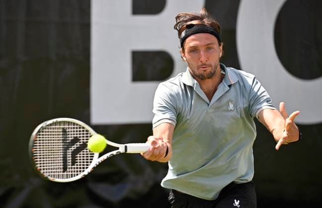 Arthur Rinderknech FRA Action Tennis Men BOSS Open ATP 250 Stuttgart 2025 Weissenhof BOSS Open ATP 250 Stuttgart 2025