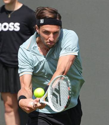 11 06 2025,Boss Open 2025, TC Weissenhof Stuttgart, ATP Tour 250 Tennis, Sport, in the picture Arthur Rinderknech FRA