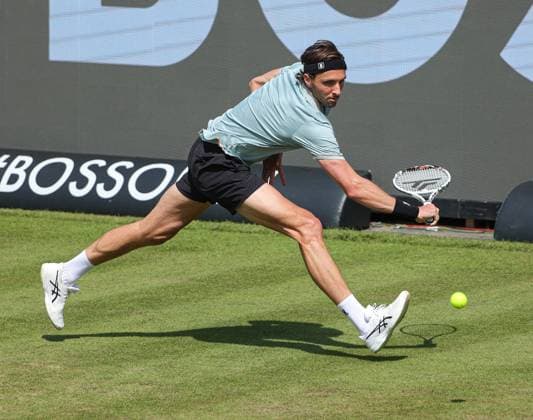 11 06 2025,Boss Open 2025, TC Weissenhof Stuttgart, ATP Tour 250 Tennis, Sport, in the picture Arthur Rinderknech FRA