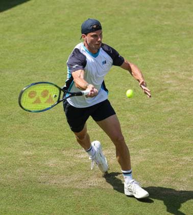 11 06 2025,Boss Open 2025, TC Weissenhof Stuttgart, ATP Tour 250 Tennis, Sport, in the picture Marton Fucsovics HUN