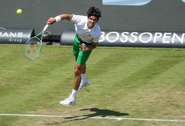 11 06 2025,Boss Open 2025, TC Weissenhof Stuttgart, ATP Tour 250 Tennis, Sport, in the picture Pierre Hugues Herbert FRA