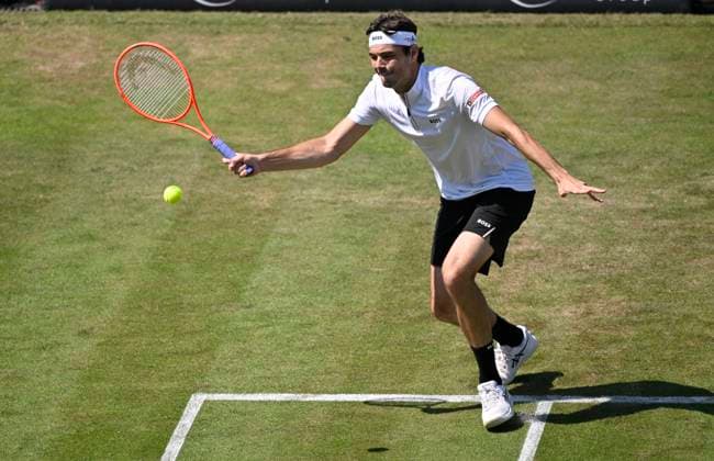 Taylor Fritz USA Action Tennis Men BOSS Open ATP 250 Stuttgart 2025 Weissenhof BOSS Open ATP 250 Stuttgart 2025