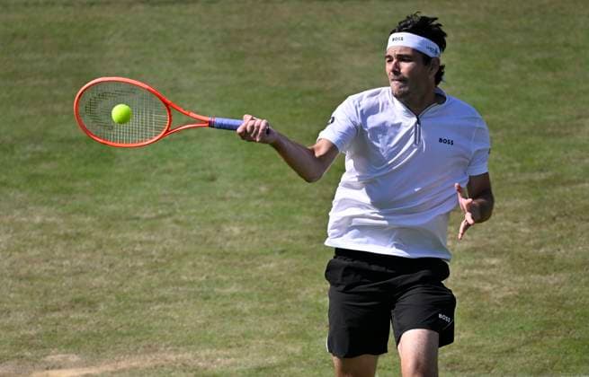 Taylor Fritz USA Action Tennis Men BOSS Open ATP 250 Stuttgart 2025 Weissenhof BOSS Open ATP 250 Stuttgart 2025