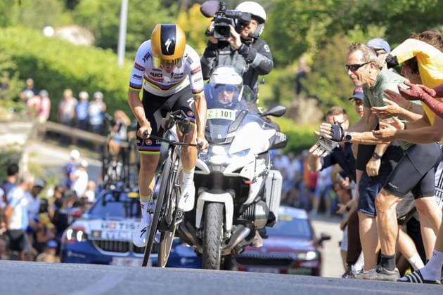 Cycling, Criterium du Dauphine, 4th stage, individual time trial
