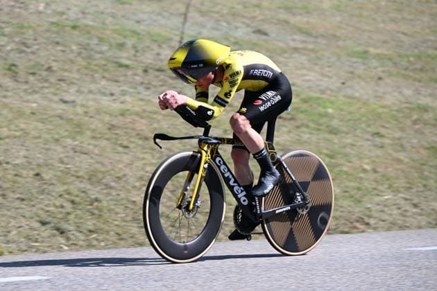 11-06-2025 Criterium Du Dauphine Libere; Tappa 04 Charmes Sur Rhone - Saint Peray; 2025, Visma - Lease A Bike; Tulett, Ben; Saint Peray; 