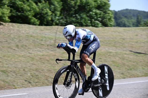 11-06-2025 Criterium Du Dauphine Libere; Tappa 04 Charmes Sur Rhone - Saint Peray; 2025, Movistar; Mas, Enric; Saint Peray; 