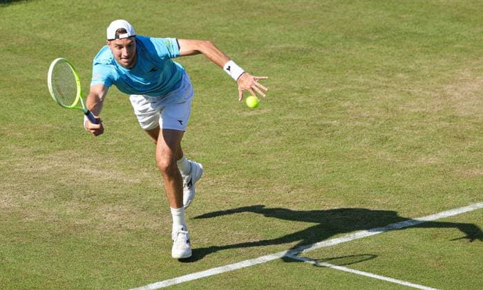 11 06 2025,Boss Open 2025, TC Weissenhof Stuttgart, ATP Tour 250 Tennis, Sport, in the picture Jan Lennard Struff GER