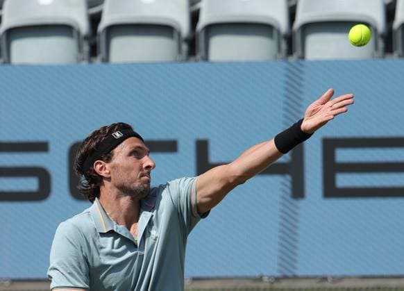 11 06 2025,Boss Open 2025, TC Weissenhof Stuttgart, ATP Tour 250 Tennis, Sport, in the picture Arthur Rinderknech FRA
