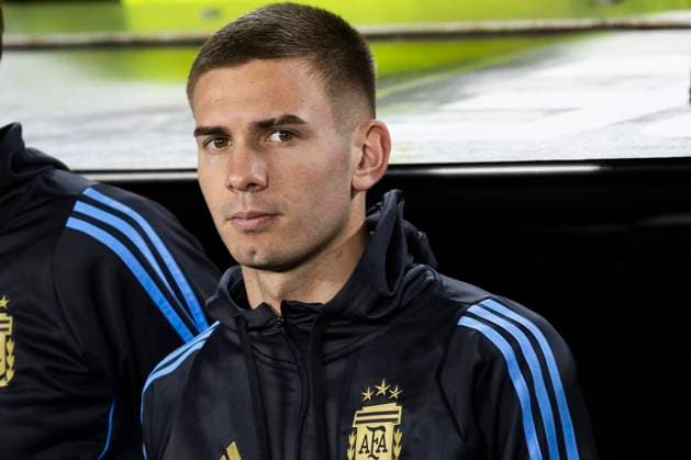 Argentina v Colombia - FIFA World Cup, WM, Weltmeisterschaft, Fussball 2026 Qualifier Argentina s Franco Mastantuono looks on before the 2026 FIFA World Cup South American qualifiers football match between Argentina and Colombia at the Mas Monumental stadium in Buenos Aires, Argentina, on June 10, 2025. Buenos Aires Argentina  Copyright: xMatiasxBagliettox originalFilename:baglietto-notitle250610_npnRR.jpg