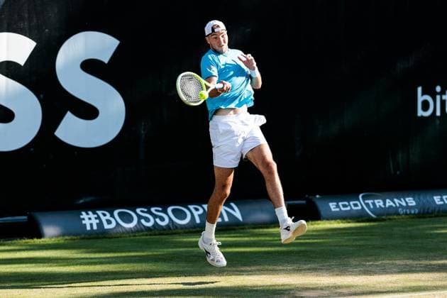 BOSS OPEN ATP250 11 06 2025 Jan Lennard Struff GER in match against Jiri Lehecka CZE BOSS OPEN ATP250 Stuttgart, Tennisclub Weissenhof on 11 06 2025 Copyright: xBEAUTIFULxSPORTS Wunderlx