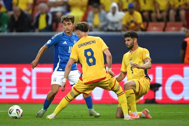 UEFA Under 21: Romania - Italy Tommaso Baldanzi of Italy U21, U 21 in action during the UEFA Under 21 Championship Slovakia 2025 Group A match between Italy and Romania, in Trnava, June 11, 2025. aLEX nicodim Imago Images Copyright: xx