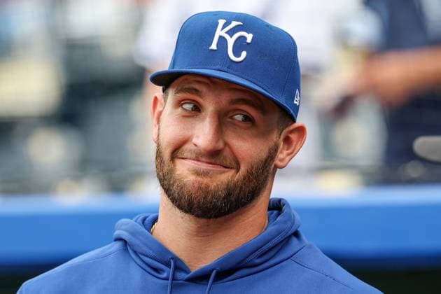 June 11, 2025: Kansas City Royals pitcher Noah Cameron (65) is seen before a game against the New York Yankees at Kauffman Stadium in Kansas City, MO. CSM Kansas City United States of America - ZUMAc04_ 20250611_zma_c04_016 Copyright: xDavidxSmithx