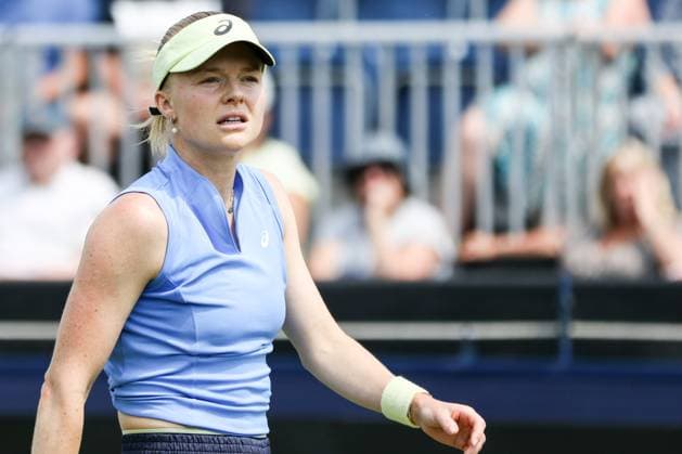 Ilkley Tennis Club, England, June 11th 2025: Harriet Dart during the WTA, Tennis Damen 125 Lexus Ilkley Open Day 4 match with Diane Parry at Ilkley Tennis Club in Ilkley, England on June 11th 2025. (Sean Chandler SPP) Copyright: xSeanxChandlerx xSPPx spp-en-SeChSp-WTA 125 Lexus Ilkley Open - Day 4 - Ilkley Tennis Club-72F5A8423