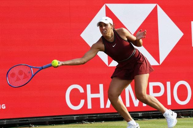 TENNIS - WTA, Tennis Damen Queen s Club LONDON,ENGLAND,11.JUN.25 - TENNIS - WTA Tour, HSBC Championships. Image shows Madison Keys (USA).  GEPAxpictures xAlanxGrieves