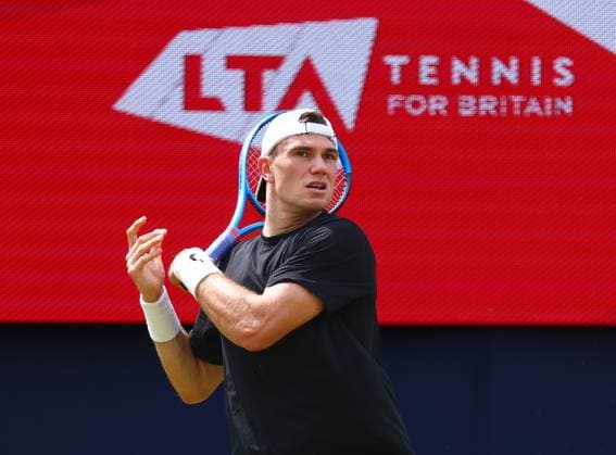 Tennis, ATP Tournament in London, Queens Club, Training