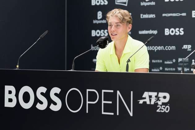 Girlfriend of Justin Engel Germany 12 06 2025, Tennis, Boss Open ATP 250, GER, Stuttgart, TC Weissenhof Copyright: HMBxMedia xHeikoxBecker