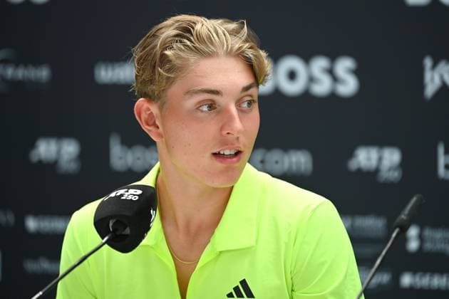 Justin ENGEL GER , single picture,cropped single motif,portrait,portrait,portrait press conference Tennis Boss Open 2025 on 12 06 2025 at the Weissenhof in Stuttgart,