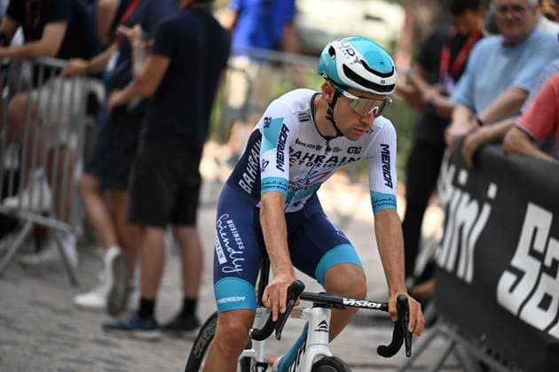 12-06-2025 Criterium Du Dauphine Libere; Tappa 05 Saint Priest - Macon; 2025, Bahrain - Victorious; Martinez, Lenny; Saint Priest; 
