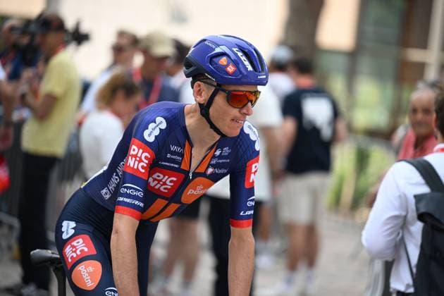 12-06-2025 Criterium Du Dauphine Libere; Tappa 05 Saint Priest - Macon; 2025, Picnic - Postnl; Bardet, Romain; Saint Priest; 