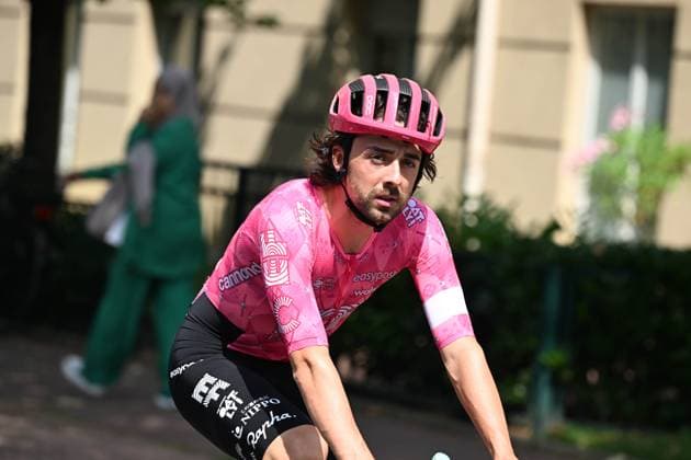12-06-2025 Criterium Du Dauphine Libere; Tappa 05 Saint Priest - Macon; 2025, Ef Education - Easypost; Healy, Ben; Saint Priest; 