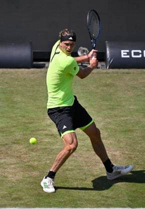 Alexander Zverev GER Action Tennis Men BOSS Open ATP 250 Stuttgart 2025 Weissenhof BOSS Open ATP 250 Stuttgart 2025