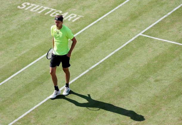 BAU Stuttgart Tennis , BOSS Open, Alexander Zverev GER disappointed