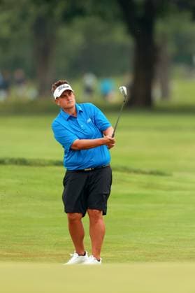 Meijer LPGA, Golf Damen Classic for Simply Give BELMONT, MICHIGAN - JUNE 12: Daniella Iacobelli of Melbourne, Florida follows her chip shot to the 8th green during the first round of the Meijer LPGA Classic for Simply Give golf tournament at Blythefield Country Club in Belmont, MI, USA Thursday, June 12, 2025. Belmont Michigan United States  Copyright: xAmyxLemusx originalFilename:lemus-meijerlp250612_npZOD.jpg