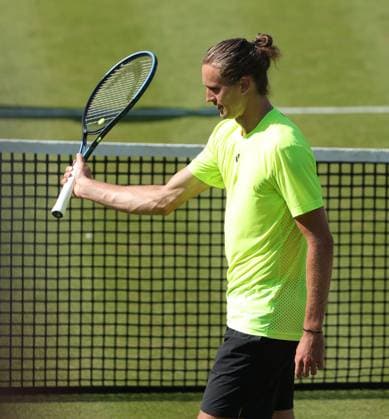 12 06 2025,Boss Open 2025, TC Weissenhof Stuttgart, ATP Tour 250 Tennis, Sport, in the picture Alexander Zverev GER leaves the court as winner