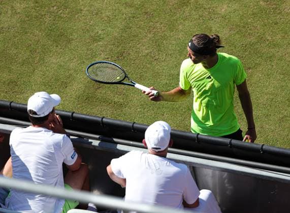 12 06 2025,Boss Open 2025, TC Weissenhof Stuttgart, ATP Tour 250 Tennis, Sport, in the picture Zverev family in the box