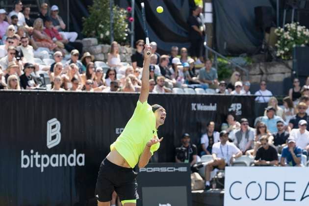 Alexander Zverev Germany during his match against Corentin Moutet France 12 06 2025, Tennis, Boss Open ATP 250, GER, Stuttgart, TC Weissenhof Copyright: HMBxMedia xHeikoxBecker