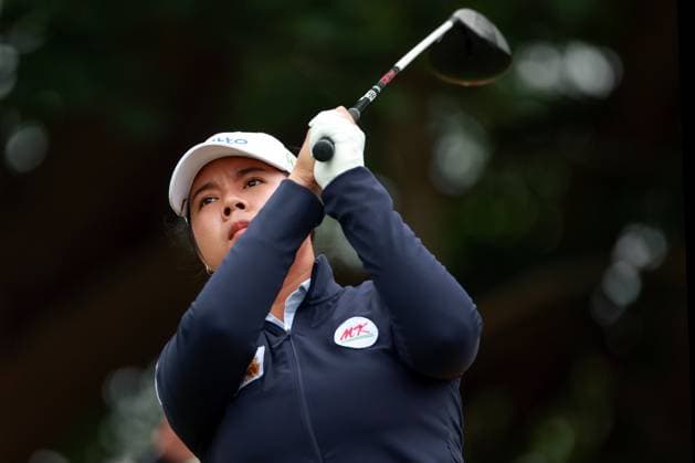 Meijer LPGA, Golf Damen Classic for Simply Give BELMONT, MICHIGAN - JUNE 12: Arpichaya Yubol of Saraburi, Thailand hits from the 4th tee during the first round of the Meijer LPGA Classic for Simply Give golf tournament at Blythefield Country Club in Belmont, MI, USA Thursday, June 12, 2025. Belmont Michigan United States  Copyright: xAmyxLemusx originalFilename:lemus-meijerlp250612_npulK.jpg