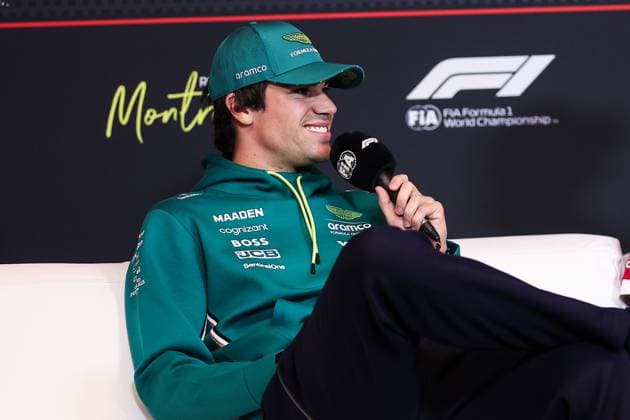 F1 - CANADIAN GRAND PRIX 2025 STROLL Lance (can), Aston Martin F1 Team AMR25, portrait press conference, PK, Pressekonferenz during the Formula 1 Pirelli Grand Prix du Canada 2025, 10th round of the 2025 FIA Formula One World Championship, WM, Weltmeisterschaft from June 14 to 16, 2025 on the Circuit Gilles Villeneuve, in Montrà al, Canada - Montrà alCanada Copyright: xEricxAlonsox