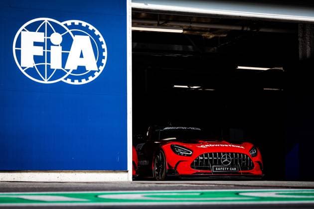 F1 - CANADIAN GRAND PRIX 2025 FIA Mercedes-AMG GT Black Series Safety Car during the Formula 1 Pirelli Grand Prix du Canada 2025, 10th round of the 2025 FIA Formula One World Championship, WM, Weltmeisterschaft from June 14 to 16, 2025 on the Circuit Gilles Villeneuve, in MontrÃ al, Canada - MontrÃ alCanada  Copyright: xFLORENTxGOODENx