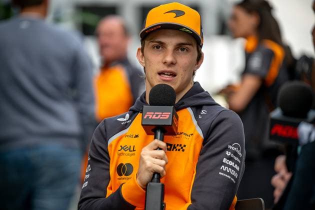 MONTREAL, CANADA: Oscar Piastri, racing for the McLaren F1 team during the 2025 Formula 1 Canadian Grand Prix at the Circuit Gilles Villeneuve in Montreal, Canada