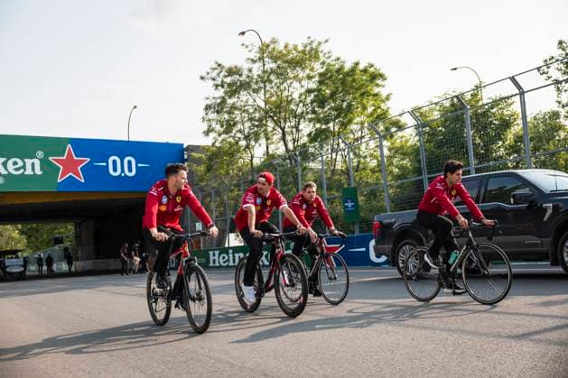 Formula 1 Pirelli Grand Prix du Canada 2025 Alexis Perrin OVERTAKE MAXPPP - Montréal 12 06 2025 16 LECLERC Charles (mon), Scuderia Ferrari HP, portrait trackwalk during the Formula 1 Pirelli Grand Prix du Canada 2025, the 10th round of the 2025 FIA Formula 1 World Championship, WM, Weltmeisterschaft at the Circuit Gilles Villeneuve in Montréal, Quebec, Canada, from June 12 to 15, 2025 Montréal Canada  Copyright: xOVERTAKE MAXPPPxAlexisxPerrinx OVT202506136185 OVT202506136185