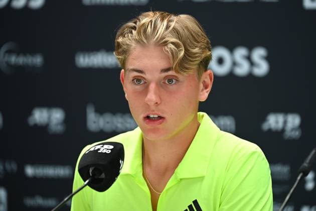 Justin ENGEL GER , single picture,cropped single motif,portrait,portrait,portrait press conference, Tennis Boss Open 2025 on 12 06 2025 at the Weissenhof in Stuttgart,