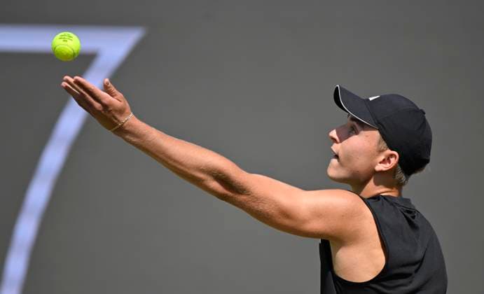 Justin Engel GER Action Serve Tennis Men BOSS Open ATP 250 Stuttgart 2025 Weissenhof BOSS Open ATP 250 Stuttgart 2025