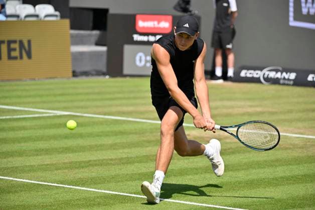 Justin Engel GER Action Tennis Men BOSS Open ATP 250 Stuttgart 2025 Weissenhof BOSS Open ATP 250 Stuttgart 2025