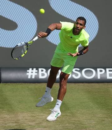 13 06 2025,Boss Open 2025, TC Weissenhof Stuttgart, ATP Tour 250 Tennis, Sport, in the picture Felix Augier Aliassime CAN