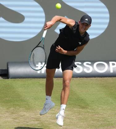 13 06 2025,Boss Open 2025, TC Weissenhof Stuttgart, ATP Tour 250 Tennis, Sport, in the picture Justin Engel GER