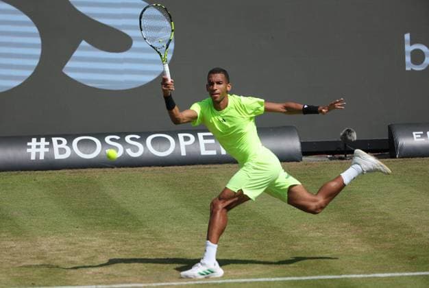 13 06 2025,Boss Open 2025, TC Weissenhof Stuttgart, ATP Tour 250 Tennis, Sport, in the picture Felix Augier Aliassime CAN